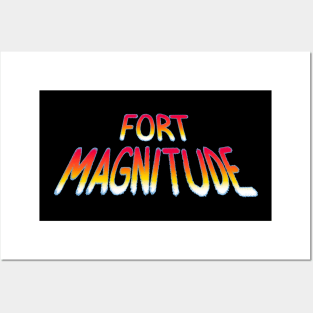 Fort / Magnitude Logo (Design #1) Posters and Art